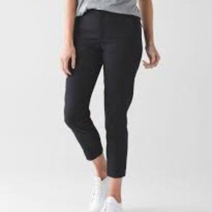 Lululemon City Trek Trouser Size 10 Black